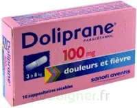 Doliprane 100 Mg Suppositoires Sécables 2plq/5 (10) à EPERNAY