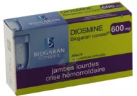 Diosmine Biogaran Conseil 600 Mg, Comprimé Pelliculé à EPERNAY