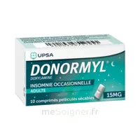Donormyl 15 Mg Comprimés Pelliculés Sécables T/10 à EPERNAY