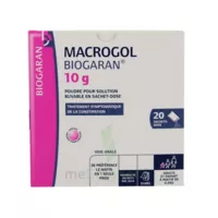 Macrogol Biogaran 10 G, Poudre Pour Solution Buvable En Sachet-dose à EPERNAY