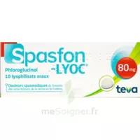 Spasfon Lyoc 80 Mg, Lyophilisat Oral à EPERNAY