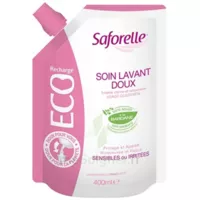 Saforelle Solution Soin Lavant Doux Eco-recharge/400ml à EPERNAY