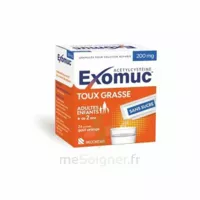 Exomuc 200 Mg, Granulés Pour Solution Buvable En Sachet 24 Sachets/3g à EPERNAY