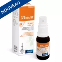 Pileje D3 Biane Spray 1000 Ui - Vitamine D Flacon Spray 20ml à EPERNAY