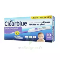 Clearblue Test D'ovulation 2 Hormones B/10 à EPERNAY